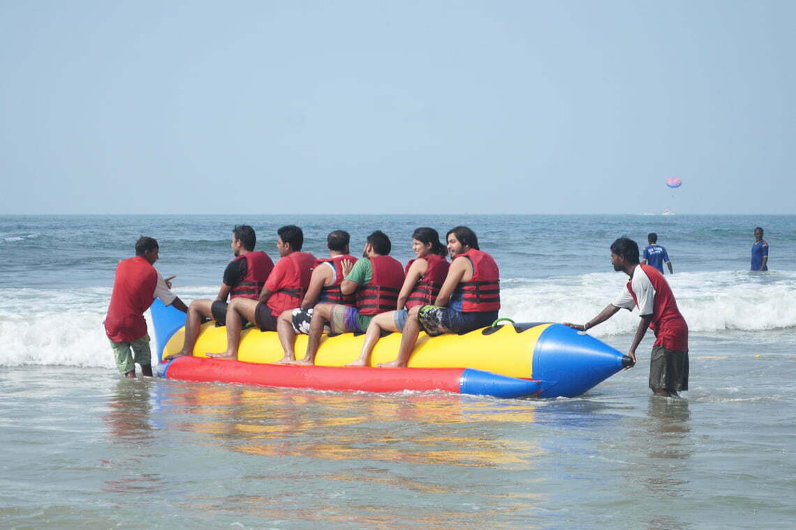 Popularising water sports activities thru Kayaking, night time camps 1